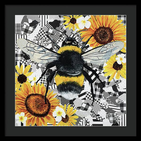 20" x 20" / Black / Black