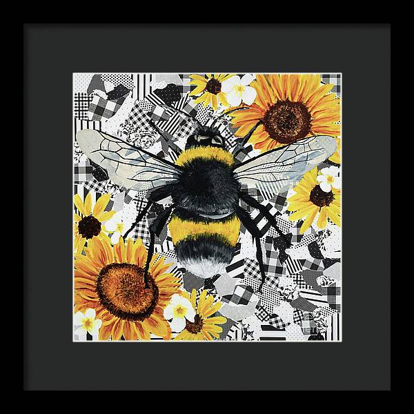 Buzzzy - Framed Print