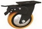 Circular Plastic Lockers Castor Set