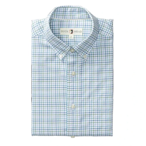 Cooke Plaid Cotton Oxford Sport Shirt