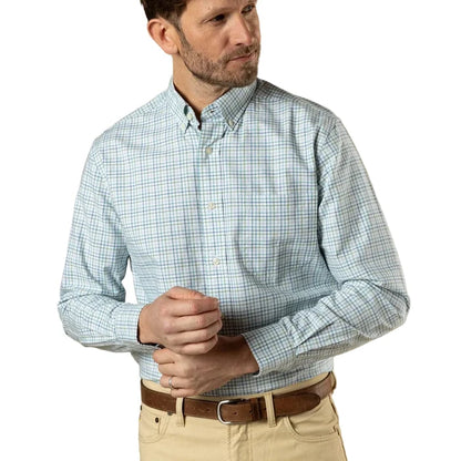 Cooke Plaid Cotton Oxford Sport Shirt