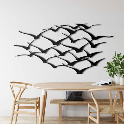Cranes Metal Wall Art - Decor available at Dekadron for $59.90