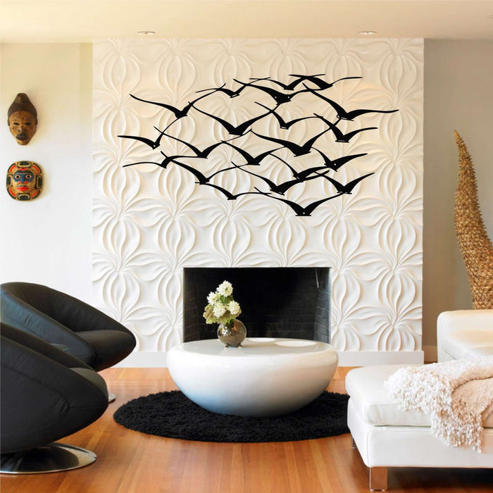 Cranes Metal Wall Art - Decor available at Dekadron for $74.90