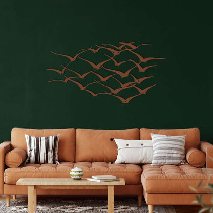 Cranes Metal Wall Art - Decor available at Dekadron for $64.90