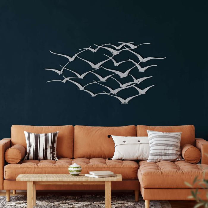 Cranes Metal Wall Art - Decor available at Dekadron for $64.90