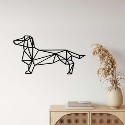 Dachshund Metal Wall Art - Decor available at Dekadron for $99.90