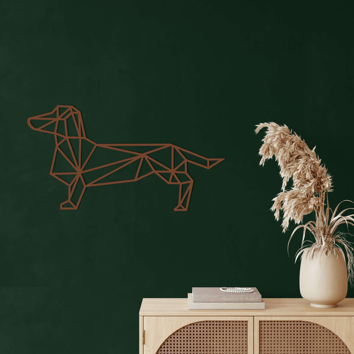 Dachshund Metal Wall Art - Decor available at Dekadron for $69.90