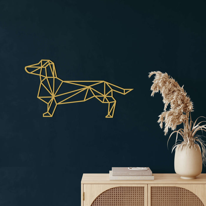 Dachshund Metal Wall Art - Decor available at Dekadron for $69.90