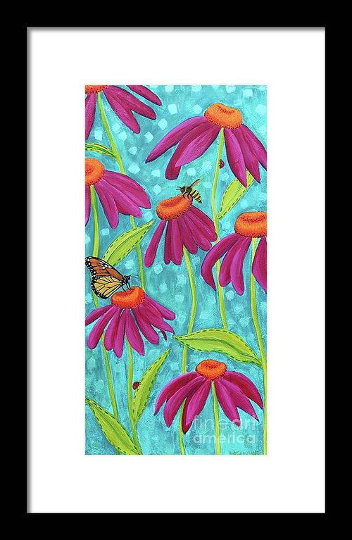 Darling Wildflowers - Framed Print