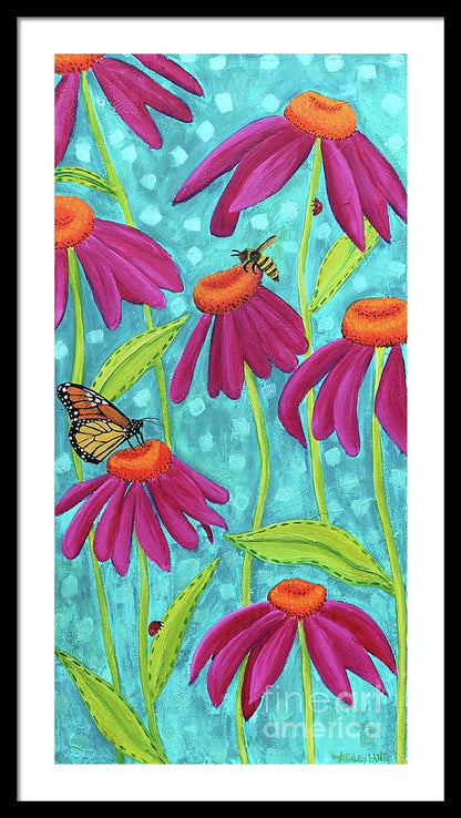 18" x 36" / Black / White