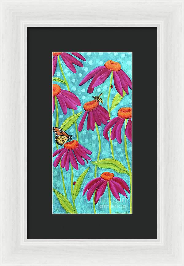 Darling Wildflowers - Framed Print