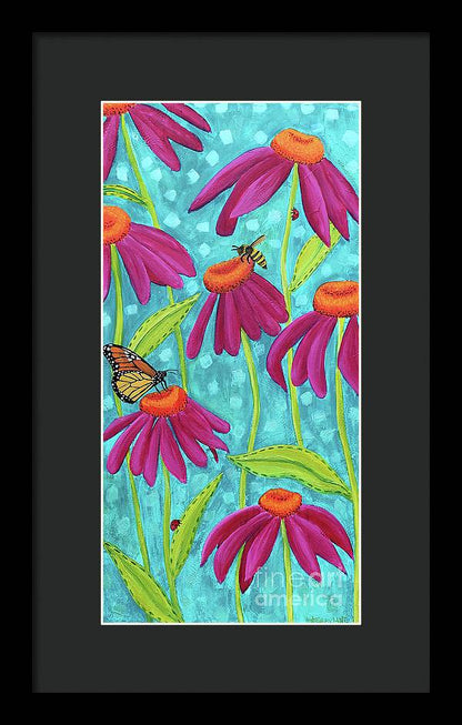 Darling Wildflowers - Framed Print