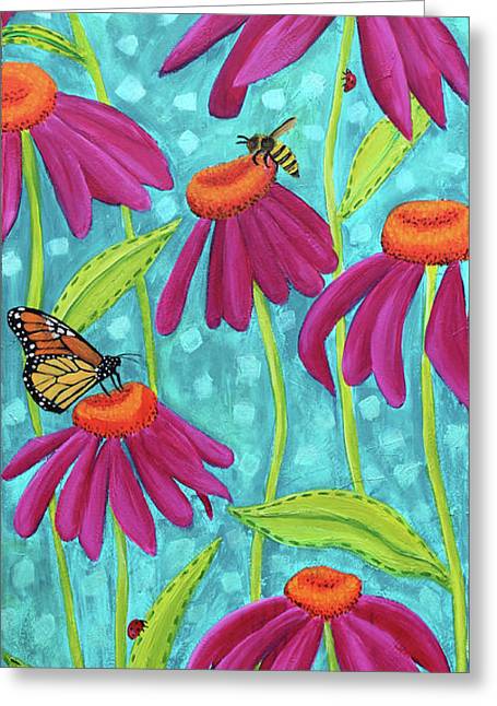 Darling Wildflowers - Greeting Card