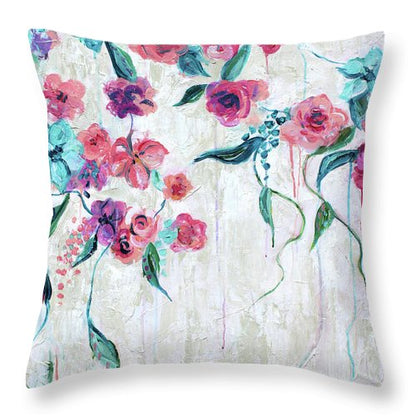 Delicately Divine - Throw Pillow