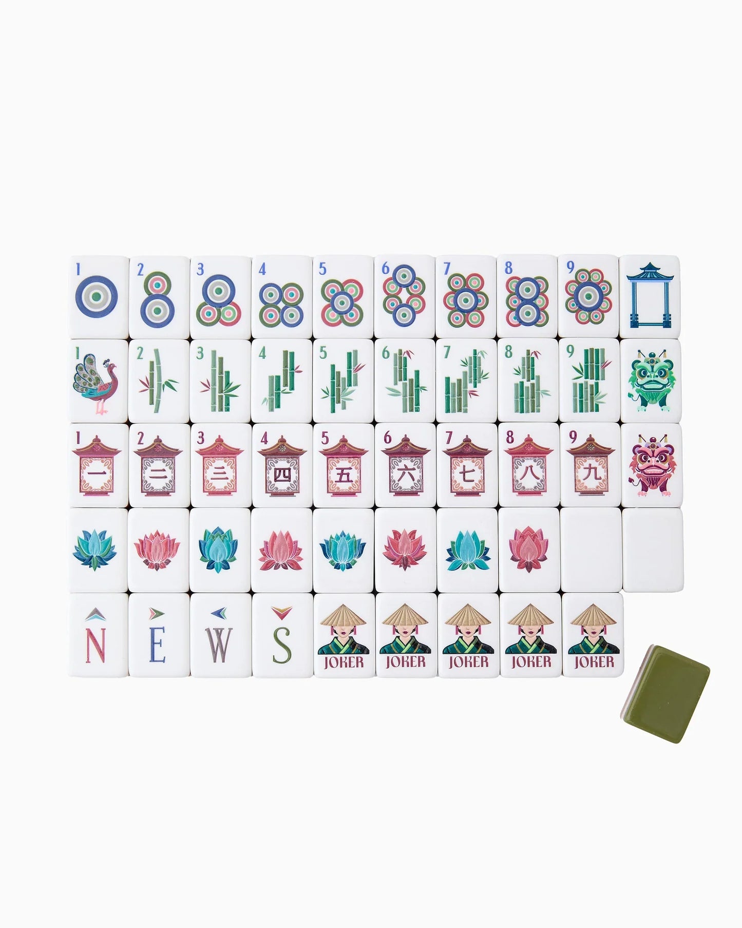 Drake Mahjong Tiles