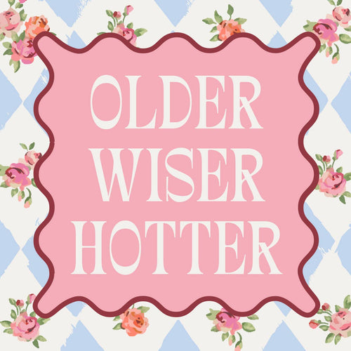 Birthday Cocktail Napkins | Older Wiser Hotter