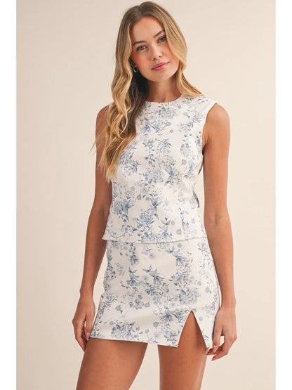 Liora Bow Skort Set