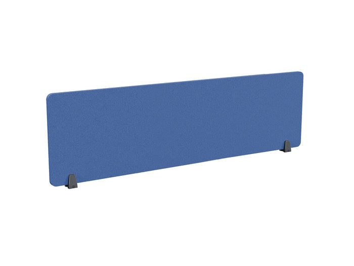 400mm Height x 1500mm Width x 20mm Thickness / Top mount clamp / Black