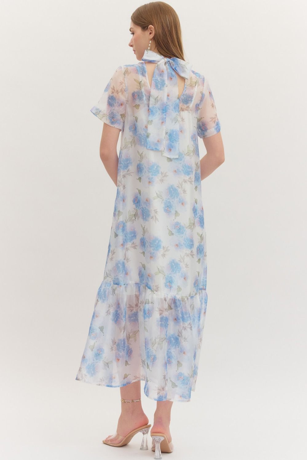 Camilla Sheer Dressy Midi Dress