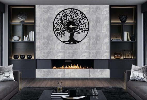 Family Tree Clock - Wall Clocks available at Dekadron for $99.90