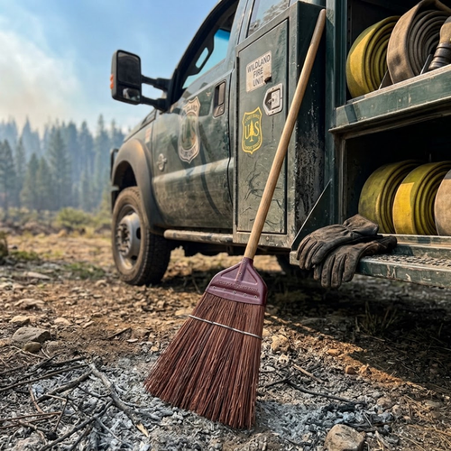 Fire Fighting Broom