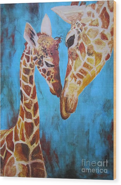 First Love - Wood Print