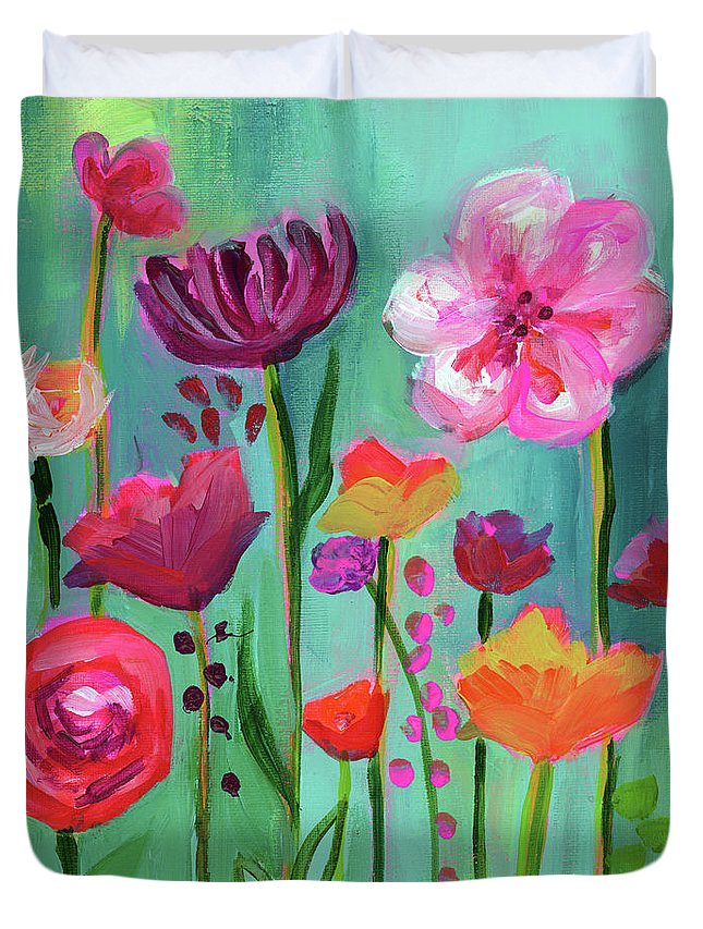 Floral Abyss - Duvet Cover