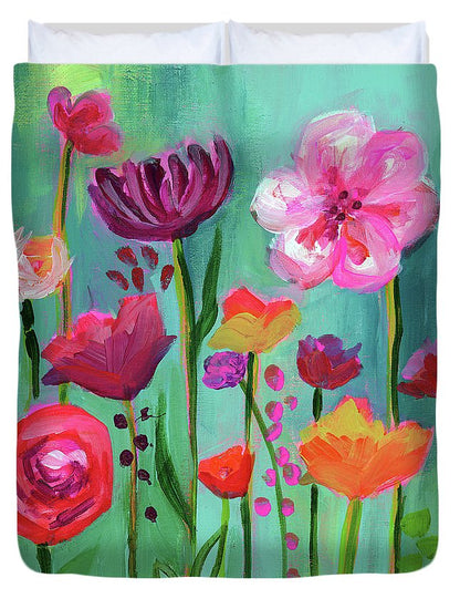 Floral Abyss - Duvet Cover