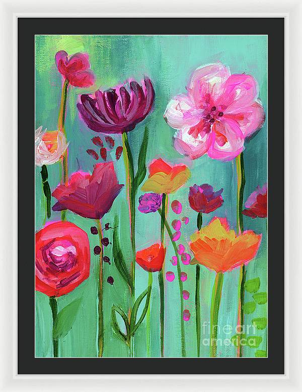 26" x 36" / White / Black
