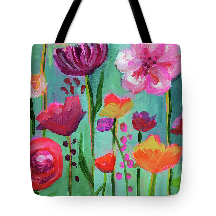 Floral Abyss - Tote Bag