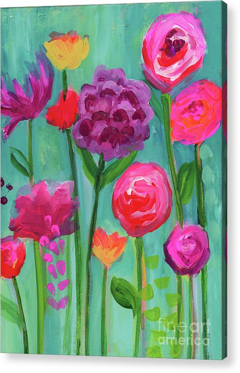 Floral Abyss 2 - Acrylic Print