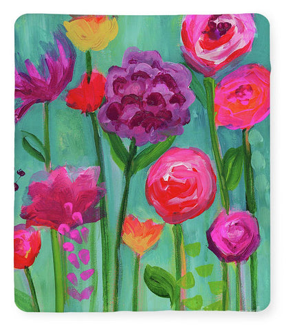 Floral Abyss 2 - Blanket