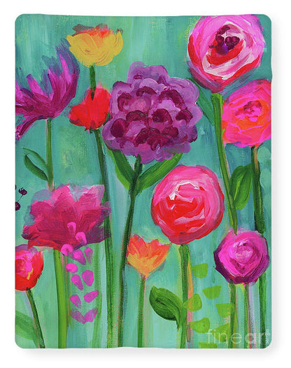 Floral Abyss 2 - Blanket