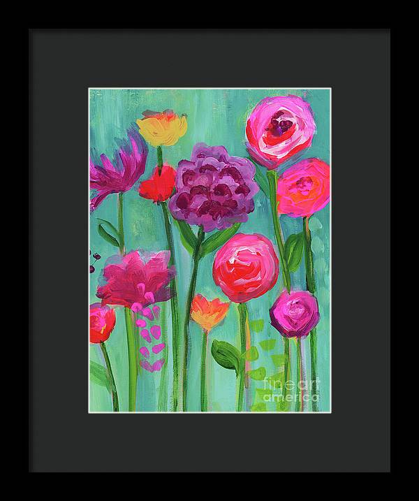Floral Abyss 2 - Framed Print