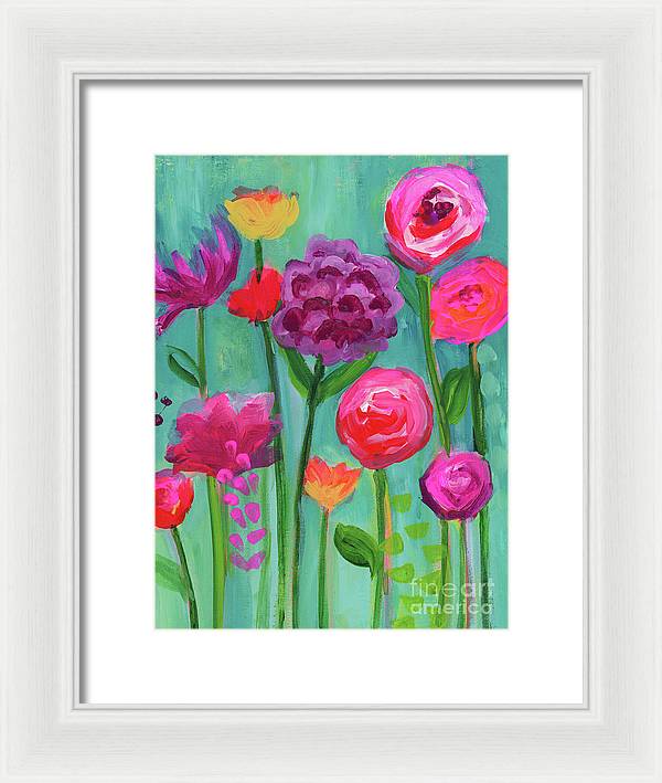 Floral Abyss 2 - Framed Print