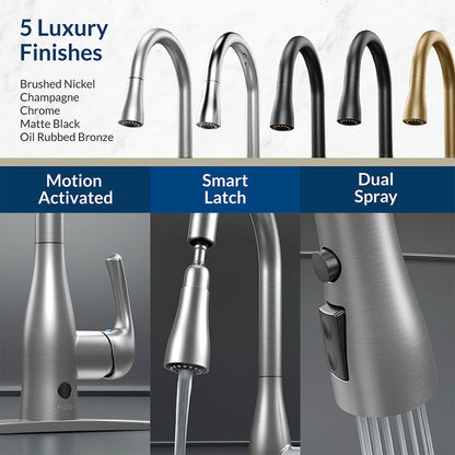 Flow Motion Activated Kitchen Faucet Bidet