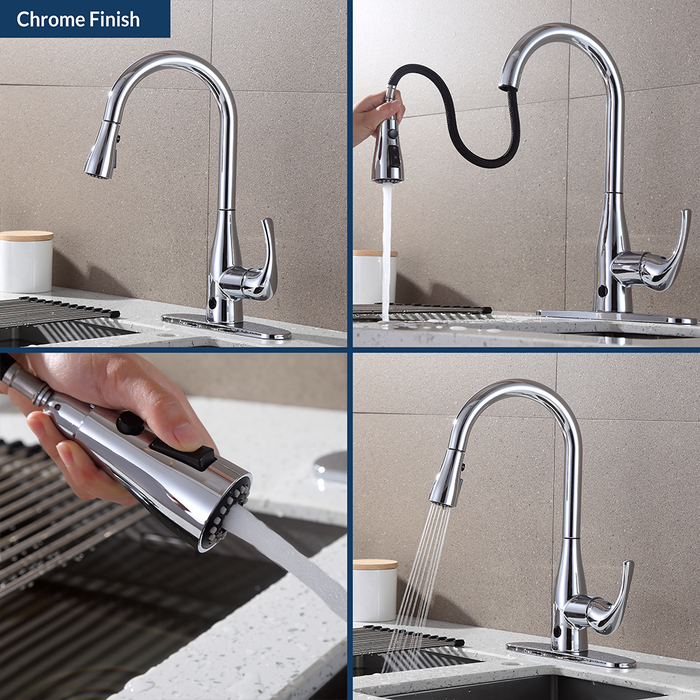 Flow Motion Activated Kitchen Faucet Bidet