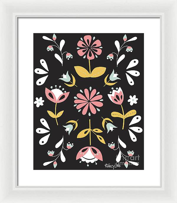 13" x 16" / White / White