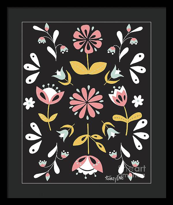16" x 20" / Black / Black