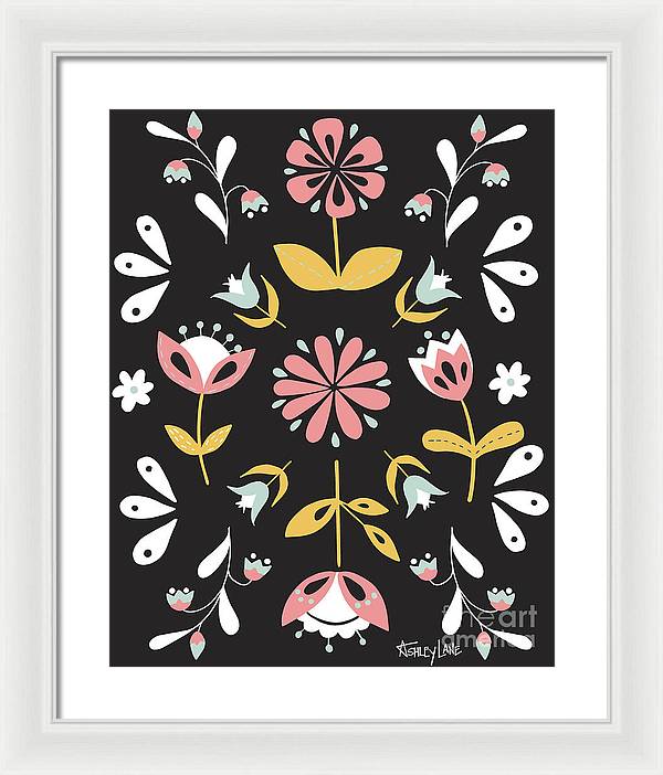 16" x 20" / White / White