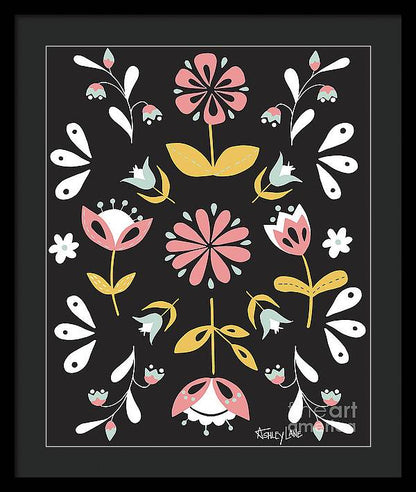 19.5" x 24" / Black / Black