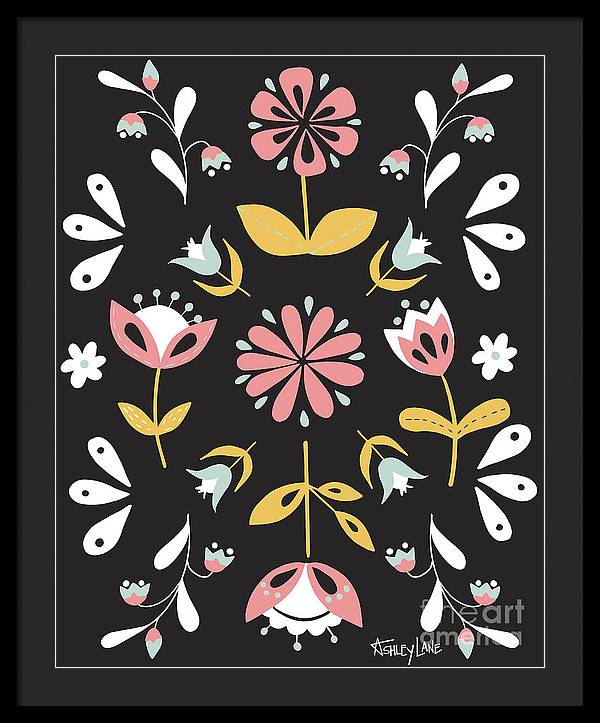 24" x 30" / Black / Black