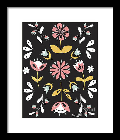 9.5" x 12" / Black / White