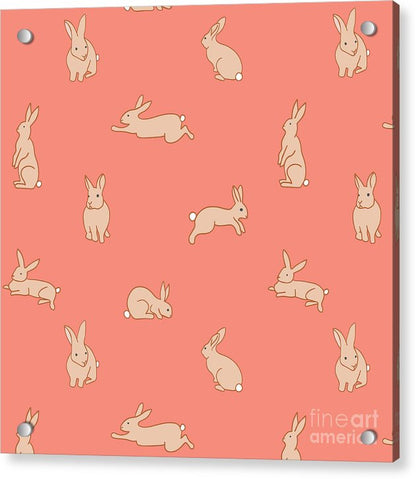 Funny Bunnies - Acrylic Print
