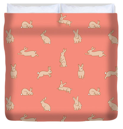 Funny Bunnies - Duvet Cover