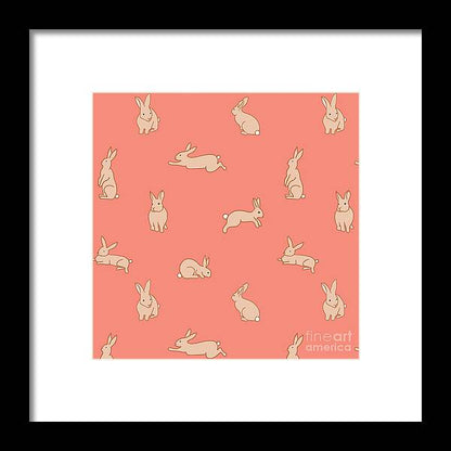 Funny Bunnies - Framed Print