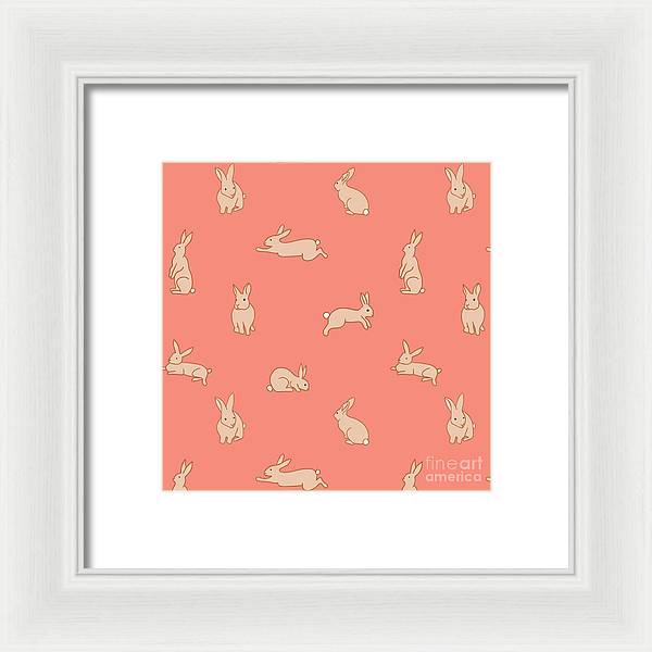 Funny Bunnies - Framed Print