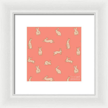 Funny Bunnies - Framed Print