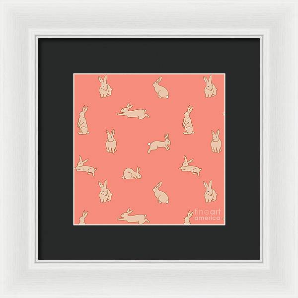 Funny Bunnies - Framed Print