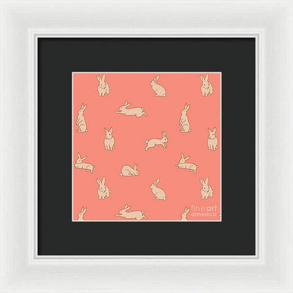 Funny Bunnies - Framed Print